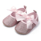 COSANKIM Baby Girls Mary Jane Flats Shoes Anti-Slip Rubber Sole Infant Toddler Princess Wedding Dress Shoes