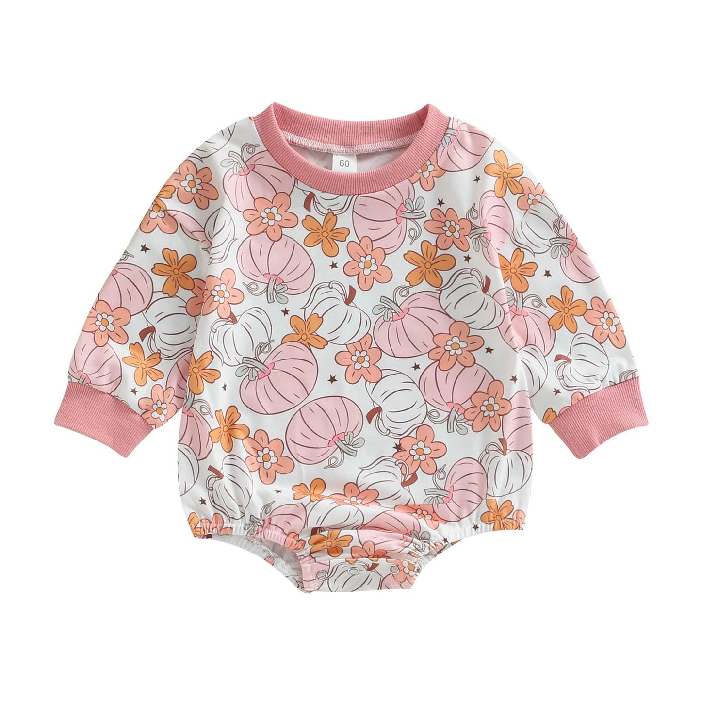 Easter Newborn Baby Girl Clothes Fuzzy Bunny Embroidery Romper Sweatshirt Bubble Jumpsuit Toddler Baby Girl Outfit