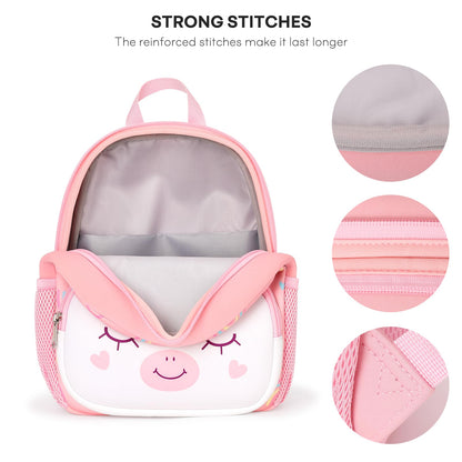 mibasies Toddler Backpacks for Girls 2-4: Baby Preschool Backpack - Kids Unicorn Backpack for Boys Girls - 12inch Mini School Bag