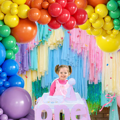 155Pcs Sage Green White Gold Balloon Garland Arch Kit with Gold Confetti Balloons for Graduation Baby Shower Decor Happy Birthday Party Wedding Jungle Decorations