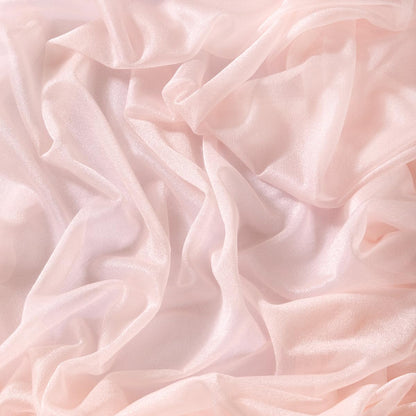 Socomi Blush Pink Gauze Table Runner Chiffon Like Wedding Table Runner 120 inches Long Boho Rustic for Bridal Shower Decorations Baby Shower
