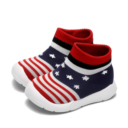 Engtoy Baby Shoes & Socks - Non-Slip Breathable Slippers with Soft Rubber Sole - Baby Boys & Girls Slip On Sneakers