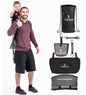 Piggyback SCOUT Toddler Carrier Backpack Deluxe - 6 Piece Set: Hip Belt, Carry Bag, Side Pocket, Mud Flap, Water Bottle & Selfie Stick Holders - For Ages 2-4 (Under 50 lbs) - Hiking & Travel