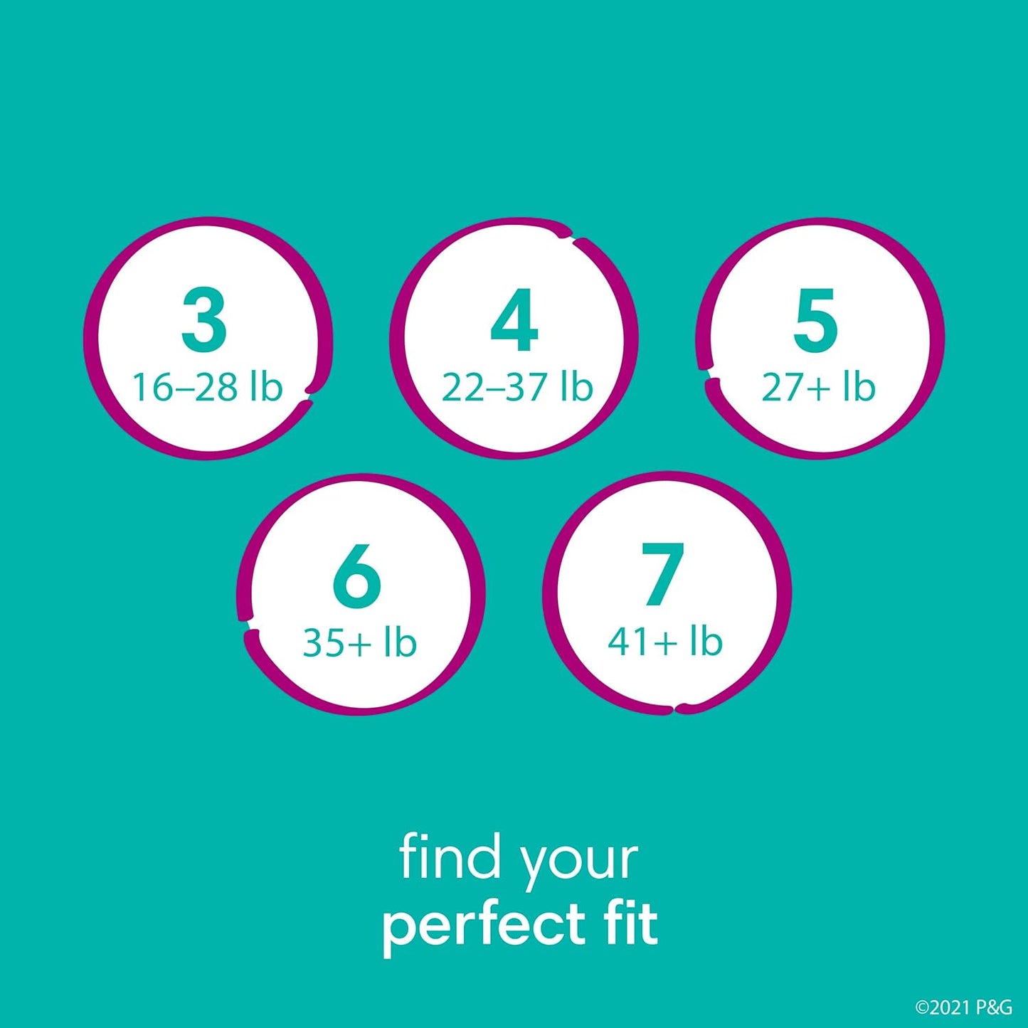 Pampers Cruisers 360 Pull-On Diapers, Size 7 (41+ lbs), 17 Count, Babyproof up to 100% Leakproof Diaper