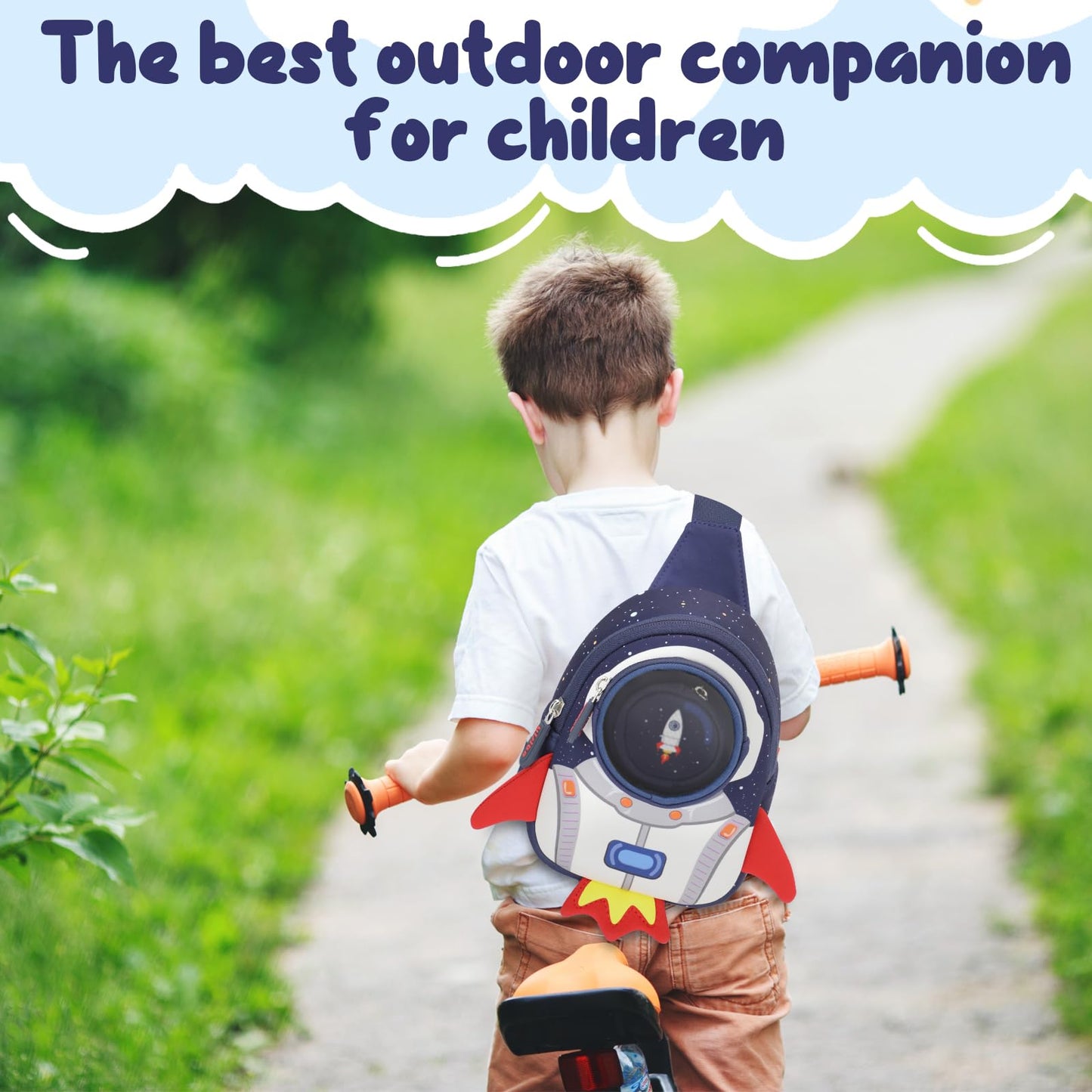 yisibo Rocket Toddler Backpack with Leash,3-6 Years Anti-lost Kids Backpack,Children Backpack for boys girls