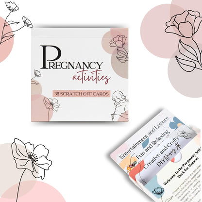 35 Fun Scratch Off Activities for Pregnant Moms, Pregnancy Announcement, Pregnancy Must Haves, Pregnancy Gifts For First Time Moms, Mother Day Gifts for Mom