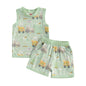 Baby Boy Summer Clothes Striped Tank Tops Camisoles and Shorts Newborn Boys Spring Summer Outfit
