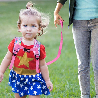 AGSDON Toddler Backpack Leash, 9.5" Safety Harness Dinosaur Bag - Removable Tether
