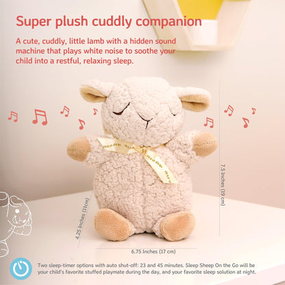 Cloud b Sound Machine with White Noise Soothing Sounds | Cuddly Stuffed Animal & Nomadic Nightlight | Record Parent Voice | Adjustable Settings & Auto-Shutoff | LoveLight™ Buddies - Drake The Dragon™