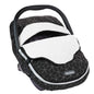 Yoofoss Baby Car Seat Cover Winter Carseat Canopies Cover to Protect Baby from Cold Wind, Super Warm Plush Fleece Baby Carrier Cover for Infant Boys Girls (Pink)