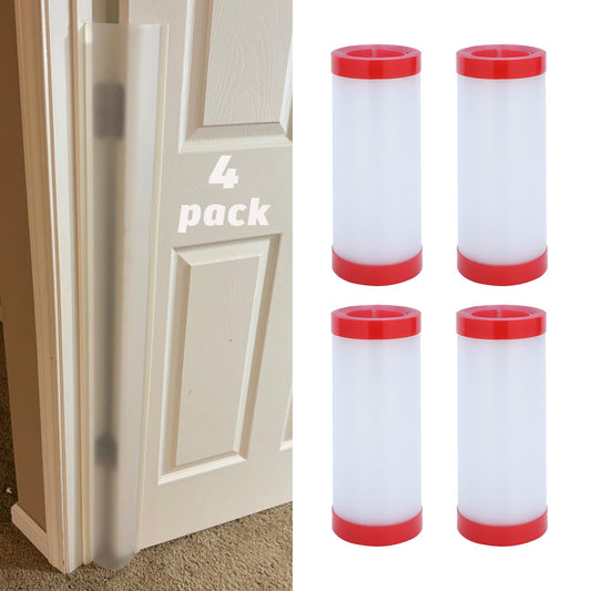 2PCS Child Proofing Door Finger Pinch Protector Clear Door Jam Shield for Child Safety Finger Pinch Guard Hinge Protectors for Kids/Pet