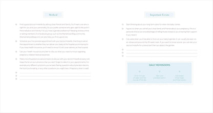 The First-Time Mom's Pregnancy Journal: Monthly Checklists, Activities, & Journal Prompts