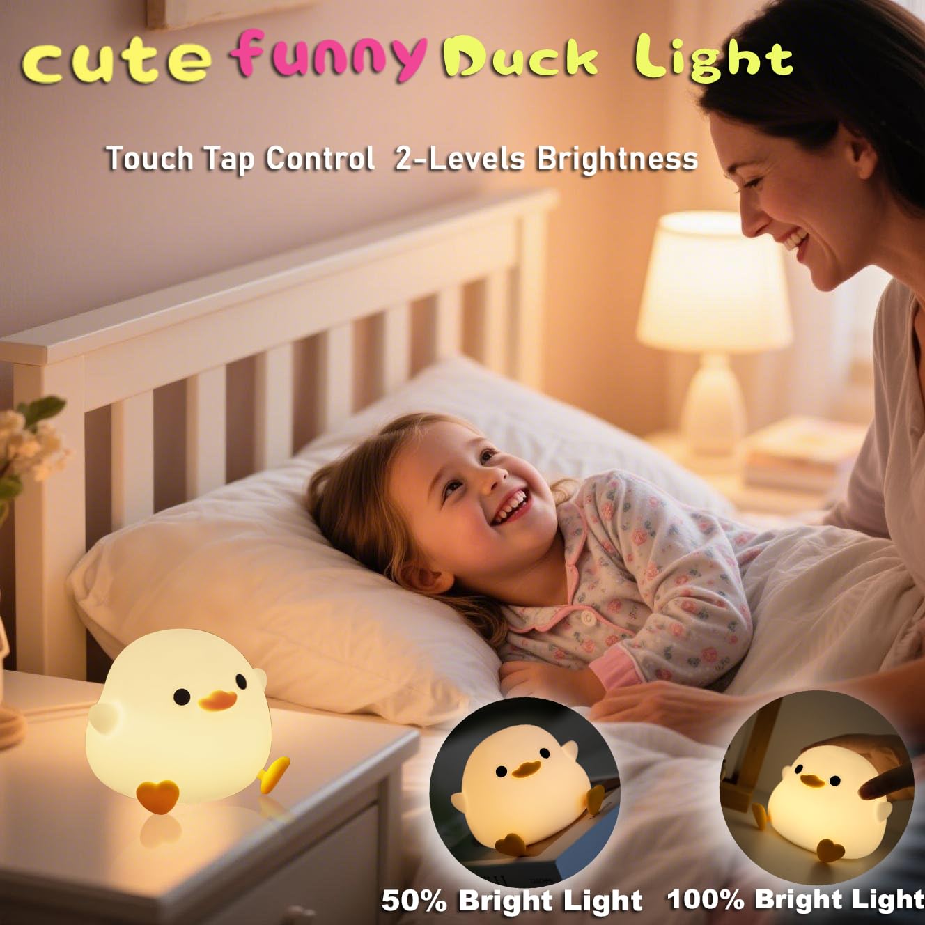 HAPPYBAG Axolotl Night Light,Cute Axolotl lamp Gifts for Kids,Dimmable Silicone Animal Nursery Night Light,Kawaii Rechargeable Bedside Touch Lamp,Room Decor Axolotl Light