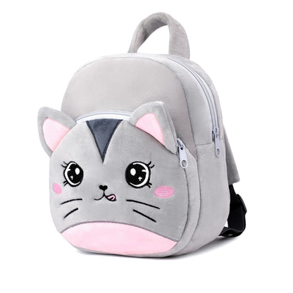 Toddler Backpack for Boys and Girls, Cute Soft Plush Animal Cartoon Mini Backpack Little For Kids 2-6 Years (Cows)