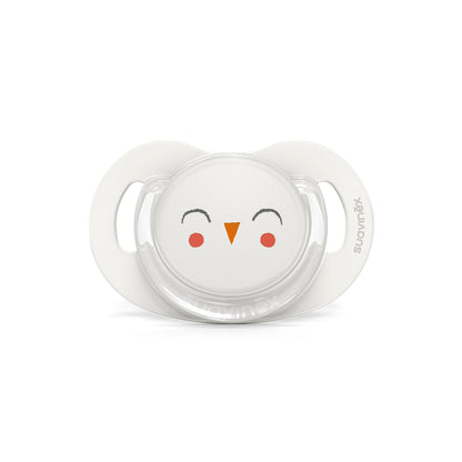 Suavinex Bonhomia SX PRO Physiological Pacifier, Supports Breastfeeding Babies, Pacifiers 18+ Months, 2 Pack Baby Pacifier, Baby Accessories, (Pink/Beige)