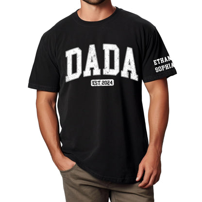Personalized Custom Grandpa Shirt, Fathers Day Shirt Gifts for Grandpa, Gifts for Dad