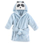 Hudson Baby Unisex Baby Plush Animal Face Bathrobe