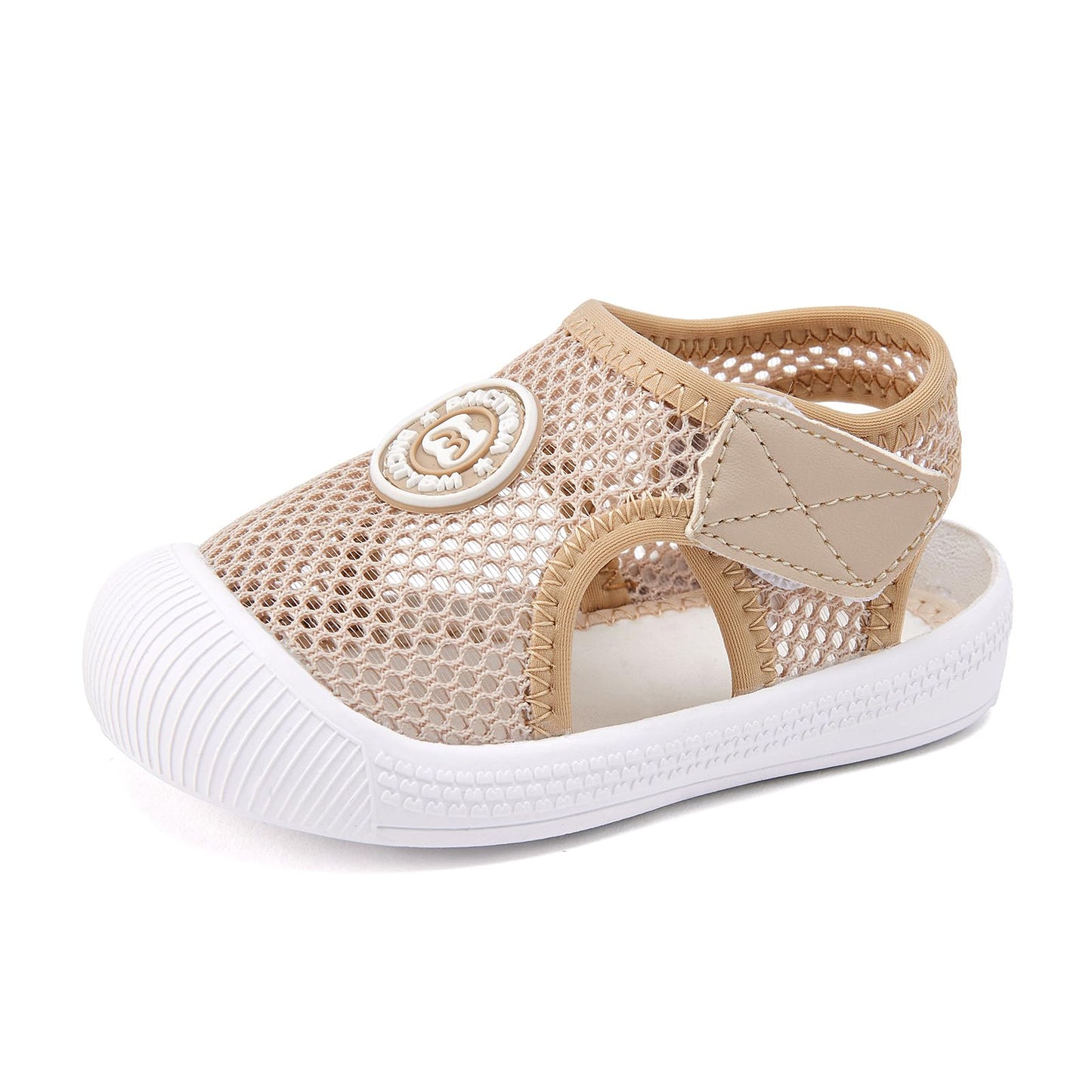 BMCiTYBM Baby Boy Girl Closed Toe Summer Sandals Lightweight Shoes Infant Non-Slip First Walking Sneakers 6 9 12 18 24 Months