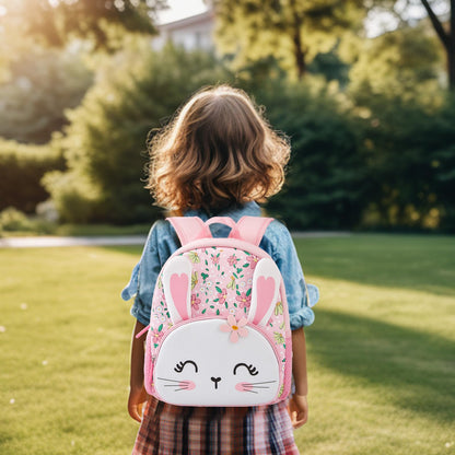 KK CRAFTS Preschool Backpack Toddler Neoprene Animal Schoolbag Lunch backpack for Kids Boys Girls(Dinosaur)