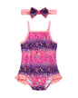 Mioglrie Toddler Baby Girl Swimsuit Infant Bathing Suits Summer Beach Swim Suit Newborn One Piece Swimwear for Girls