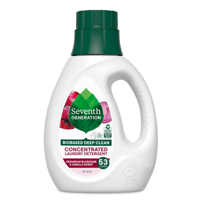 Seventh Generation Concentrated Baby Laundry Detergent, Fresh Scent, 40 Fl Oz, Pack of 2