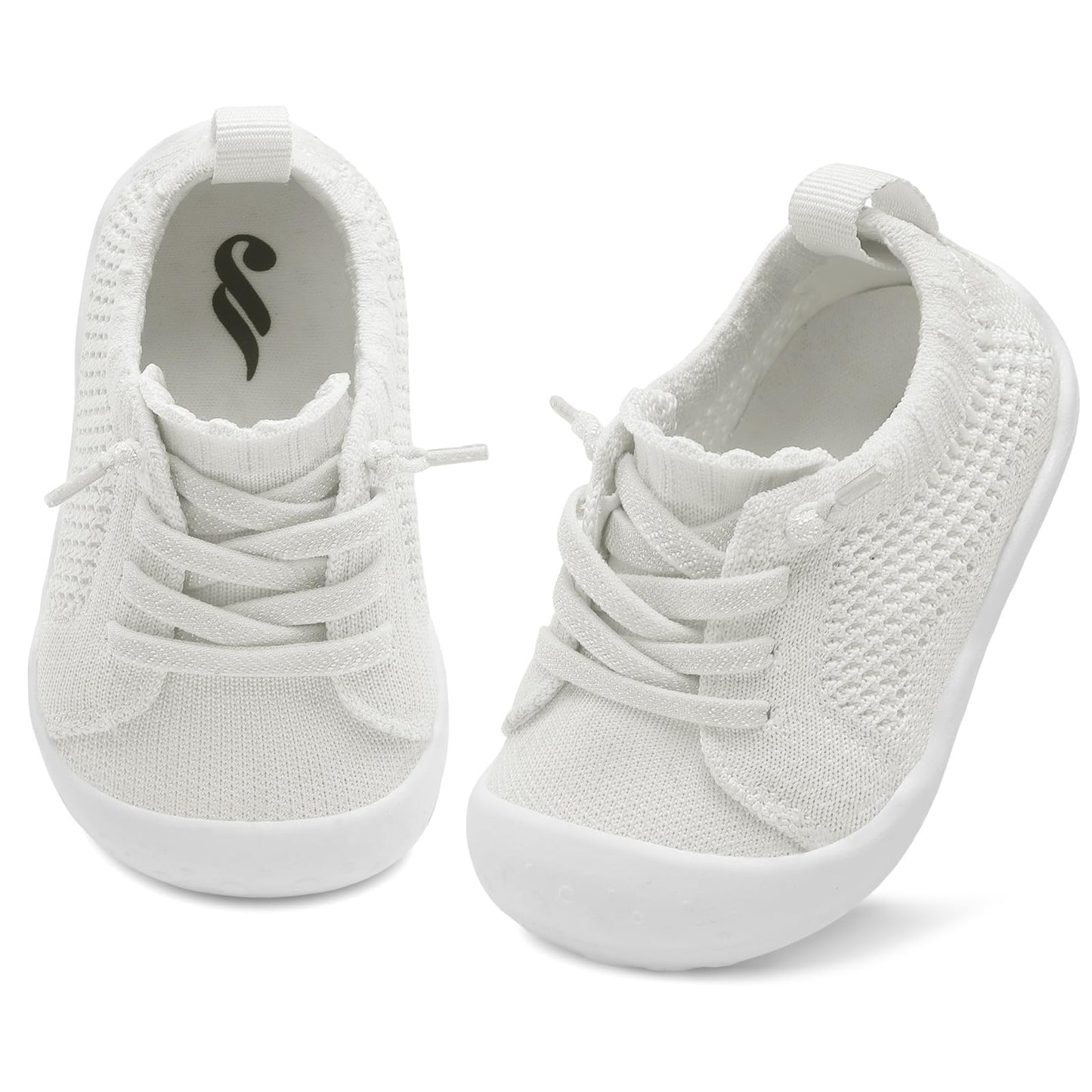 JIASUQI Baby Shoes for Toddler Boys Girls Sneakers Slip on Walking Shoes for Babies