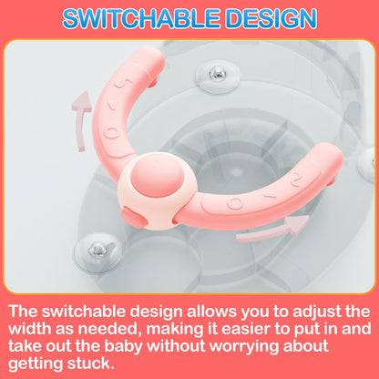 Baby Bath Seat for Babies 6 Months & up, Non-Slip Toddler Bath Seat for Baby & Newborn, Sit Up Bath Seat for Baby,Grey