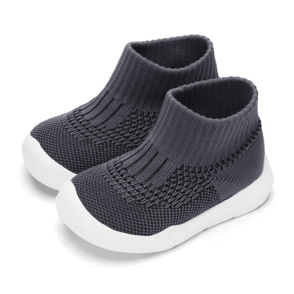 Engtoy Baby Shoes & Socks - Non-Slip Breathable Slippers with Soft Rubber Sole - Baby Boys & Girls Slip On Sneakers
