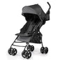 Summer by Ingenuity 3D Mini Convenience Stroller – Lightweight Stroller with Compact Fold, Multi-Position Recline, Canopy with Pop Out Sun Visor and More – Umbrella Stroller for Travel, Pink