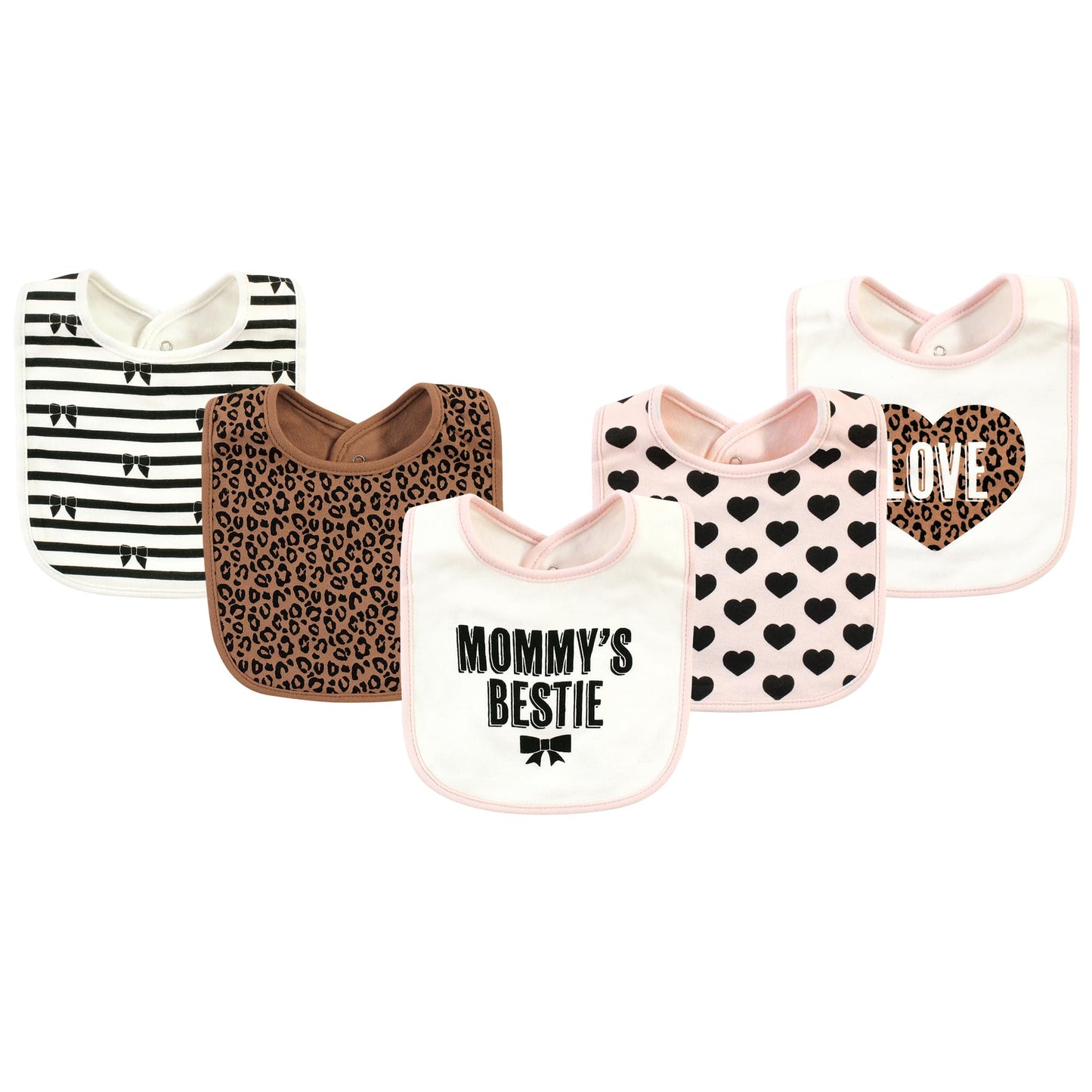 Hudson Baby Unisex BabyCotton Bibs