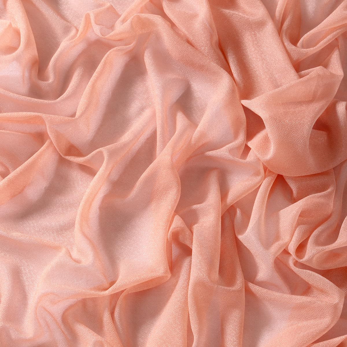 Socomi Blush Pink Gauze Table Runner Chiffon Like Wedding Table Runner 120 inches Long Boho Rustic for Bridal Shower Decorations Baby Shower