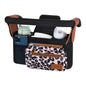 Momcozy Universal Stroller Organizer, 2 Insulated Cup Holders, Removable Zip Pocket, Adjustable Straps, Large Capacity Baby Essentials Compact Design, Fits Any Stroller (Multicolor)