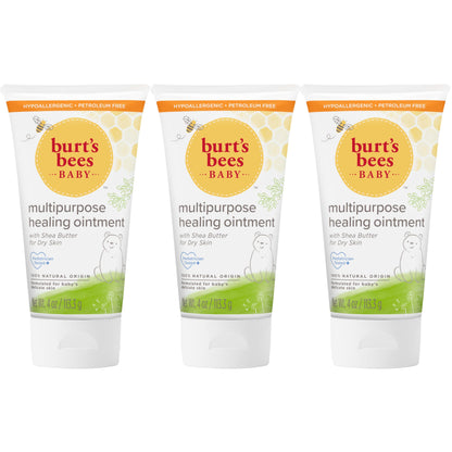 Burt's Bees Baby 100% Natural Origin Multipurpose Healing Ointment, Face & Body Baby Ointment – 7.5 Ounce Tub