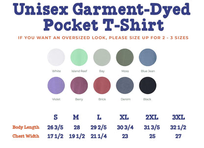 Dad Pocket Shirts for Men Daddy Garment Dyed Letter Printed T-Shirt Mama Graphic Tee Casual Short Sleeve Tops Tee
