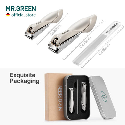 MR.GREEN Baby Safety Nail Clippers Nail Care Clippers Fingernail Cutter Newborn Baby Convenient Nail File Manicure Tools (Baby Nail Clipper)