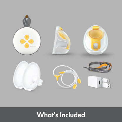 Medela Swing Maxi Pump Your Way Deluxe Bundle with Wearable in-Bra Collection Cups and PersonalFit Flex Breast Shields