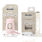 Moodie Teddy Bear Diaper Bag Dispenser w/Silicon Strap (ROSIE PINK) & 6 Refill Roll PACK (UNSCENTED - 105 Bags TOTAL) | Diaper Bag Essential Items