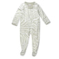 HonestBaby Sleep & Play Footed One-Piece Pajama Sleeper 100% Organic Cotton, Baby Boys