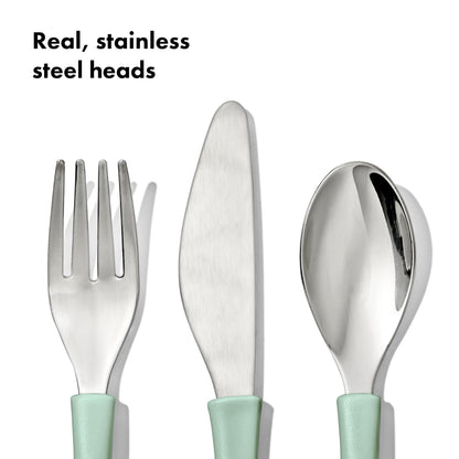 OXO Tot Cutlery for Big Kids - Blossom
