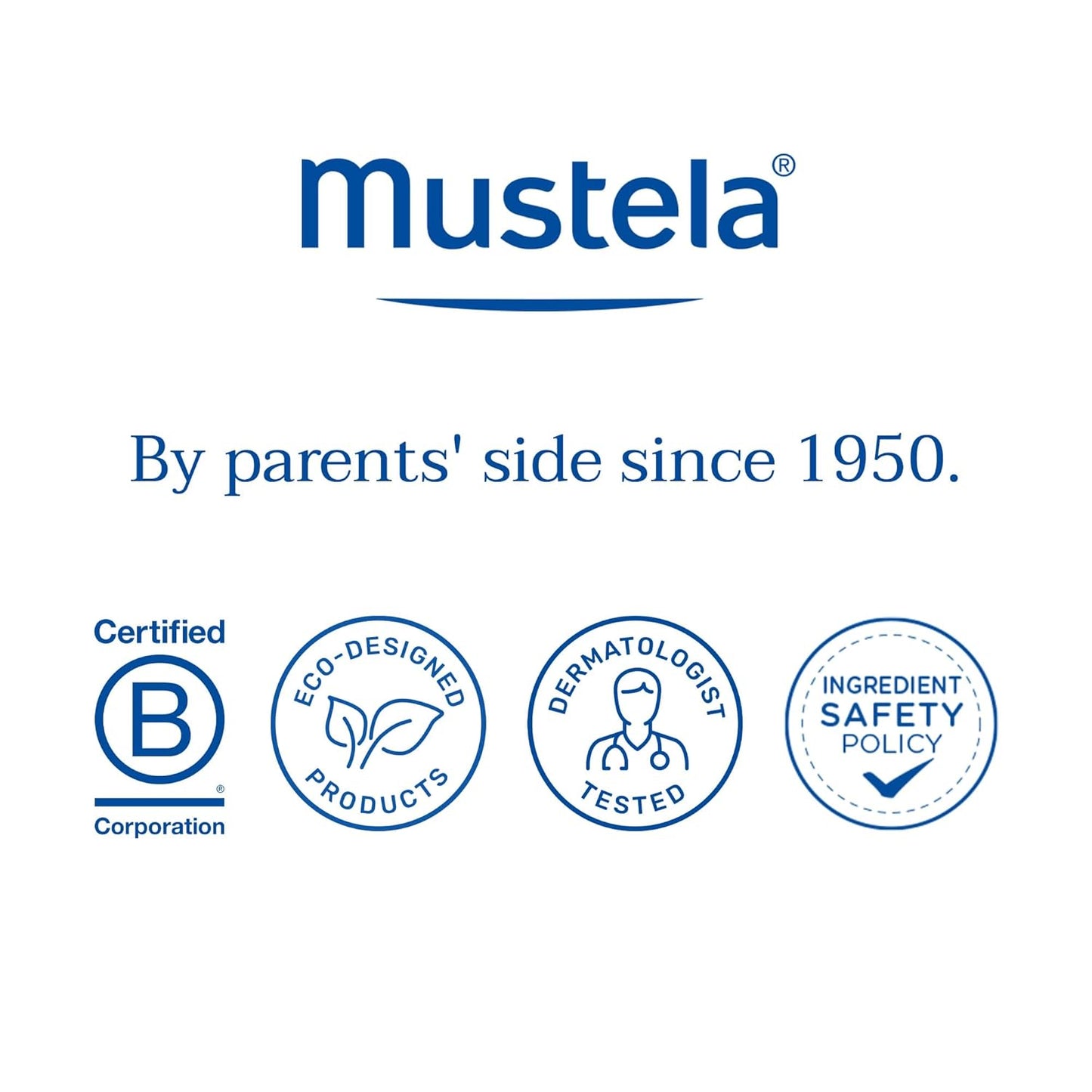 Mustela Newborn Arrival Gift Set - Baby Skincare & Bath Time Essentials - Natural & Plant Based - 5 Items Set