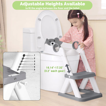 Training Toilet Ladder, Multi-Use, Convenient and Suitable for Most Situations，Girls, Boys