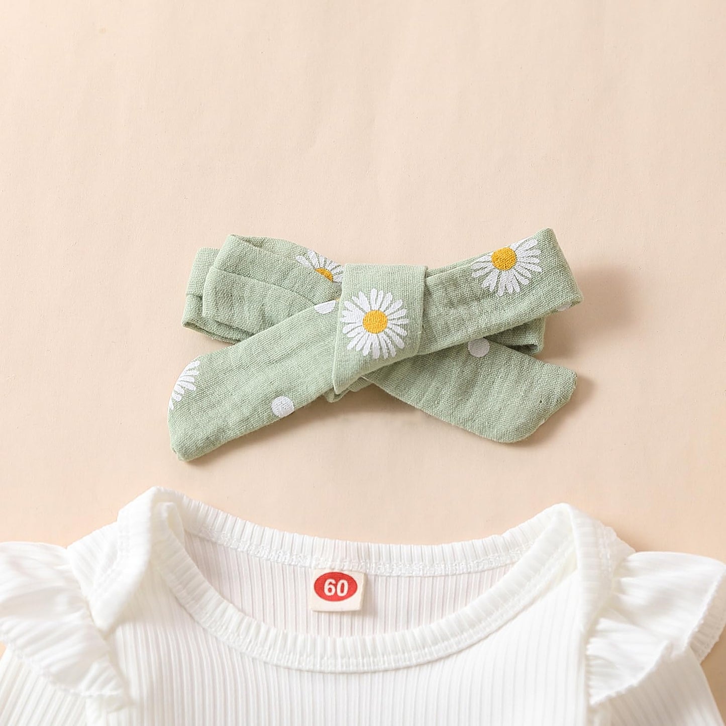Mubineo Baby Girl Clothes Outfits Cute Flower Romper Daisy Pant Fall Winter Newborn Outfit Sets