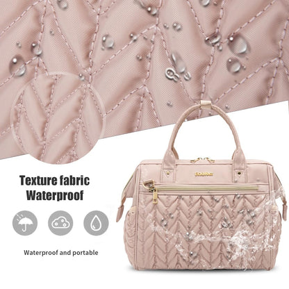 Small Diaper Bag Tote Crossbody, Medium Baby Bag Convertible Backpack for Women Diaper Purse