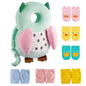 Baby Toddler Walker Head Protector Backpack Adjustable Wear Head Protection Safety Pad Backpack Baby Toddler & Walker Walking & Crawling Cute Owl MTY