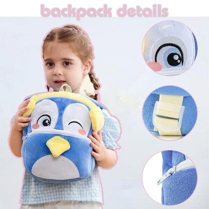 Toddler Backpack for Girls Boys School Small Backpacks Toddler Back Pack Stuffed Animal Backpack Kawaii Kids Mini School Bag Preschool Age 2-4 Unicorn