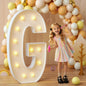 imprsv Marquee Light Up Letters, 3FT Mosaic Letters with Light for Baby Shower Graduation Party Decor, Large A for Engagement Wedding Party Decorations (Need to Assemble)