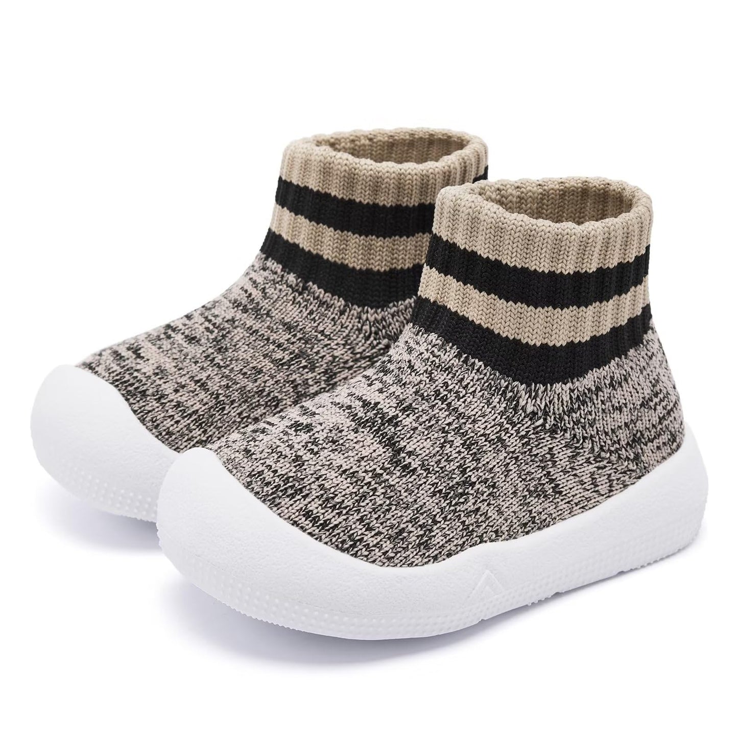 Eashi Baby Boy Girl Non-Skid Indoor Infant Walking Shoes Breathable Warm Elastic Sock Shoes with Memory Sole Protect Toes Outdoor Sneakers