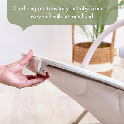Tiny Love Boho Chic 2-in-1 with Removeable Hanging-Toy Bar, Stationary Modes, Folds Flat for Compact Storage and Portability