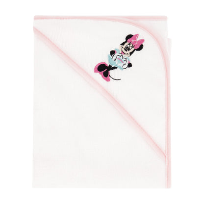 Disney Hooded Baby Towel and Baby Washcloths | Nursery Character Baby Towels and Washcloths | 2 Baby Bath Towels and 8 Washcloths for Baby Girls or Boys