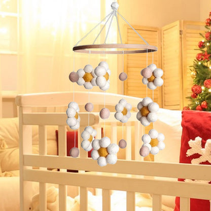 Baby Crib Mobile Crib Hanging Toy, Boho, Stroller Hanging Toy, Wind Chime Photography Props for Stroller, Nursery, Style B